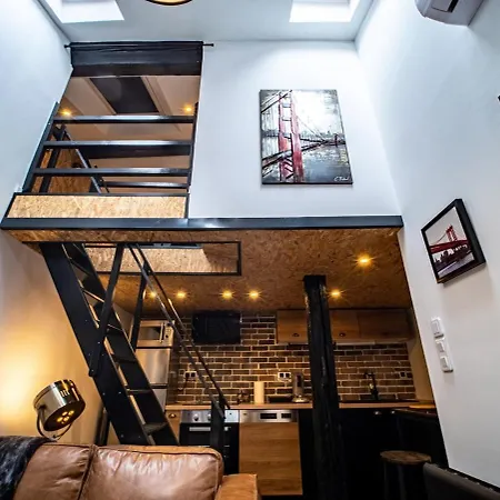 Апартаменты Le Petit Macaron Industriel Hyper Centre Insolites Нанси
